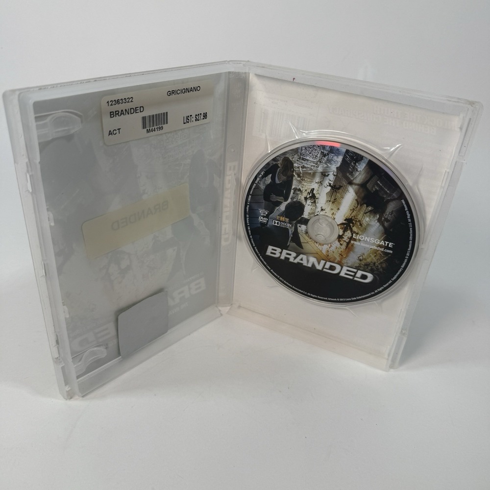 Branded (DVD, 2012) - Picture 3 of 3